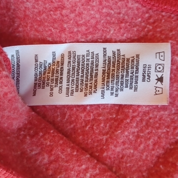 Tommy Hilfiger Size large sweatshirt.Red/black. Great used condition , no flaws. - Picture 10 of 12